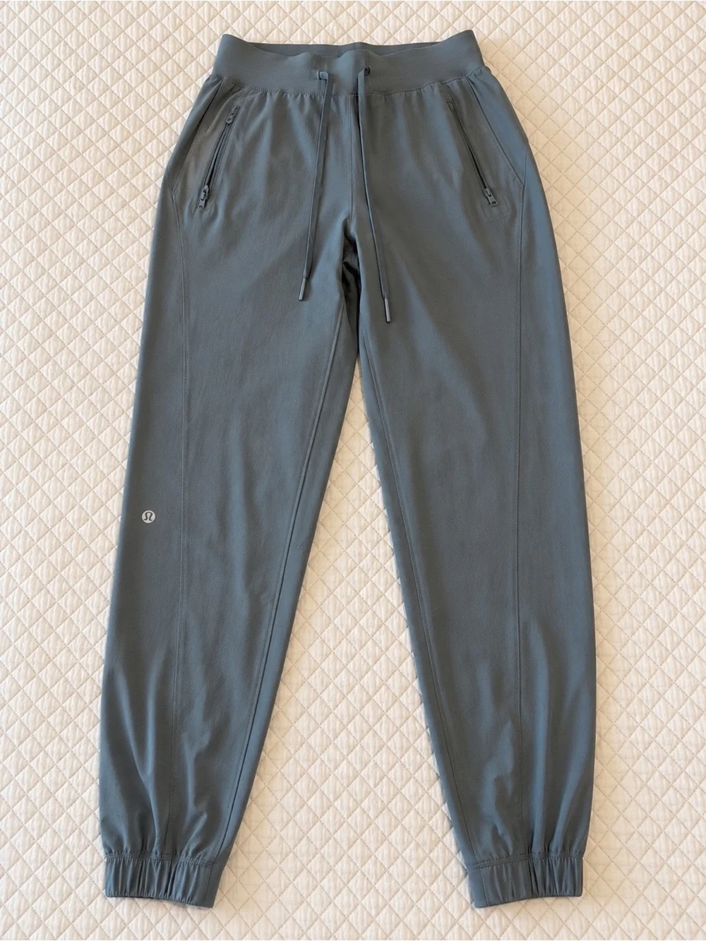 Lululemon Dance Studio Jogger Pants Size 4 Gray Blue Stretch Athletic